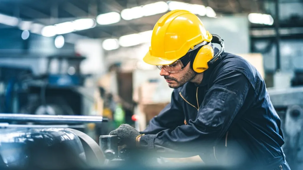 Person in industrial services